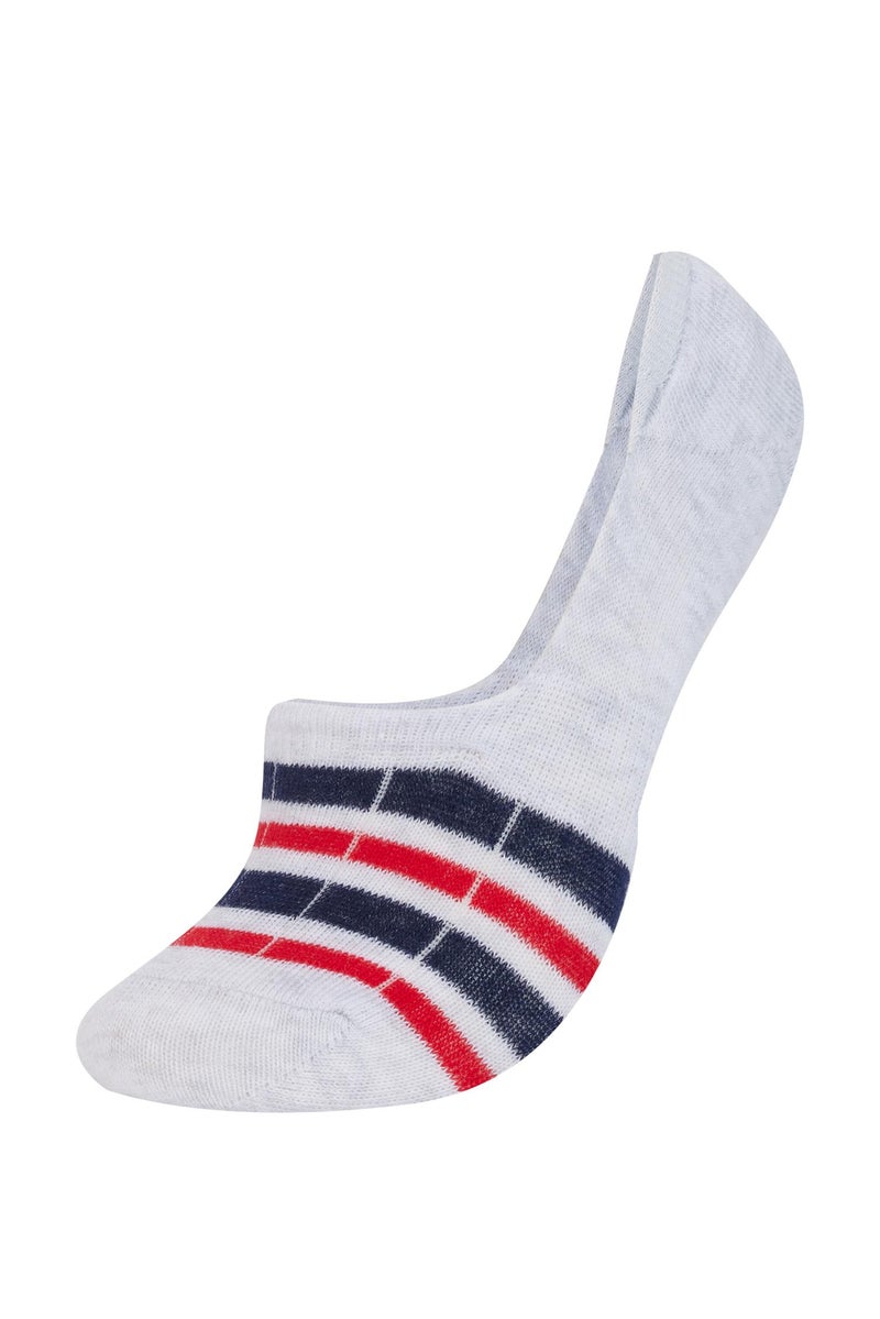 DeFacto Multicolour Woman Woman 3 Piece Cotton Ballerina Socks Casual - Image 4